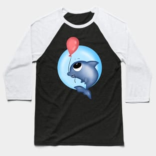 Dolphin with a balloon Baseball T-Shirt